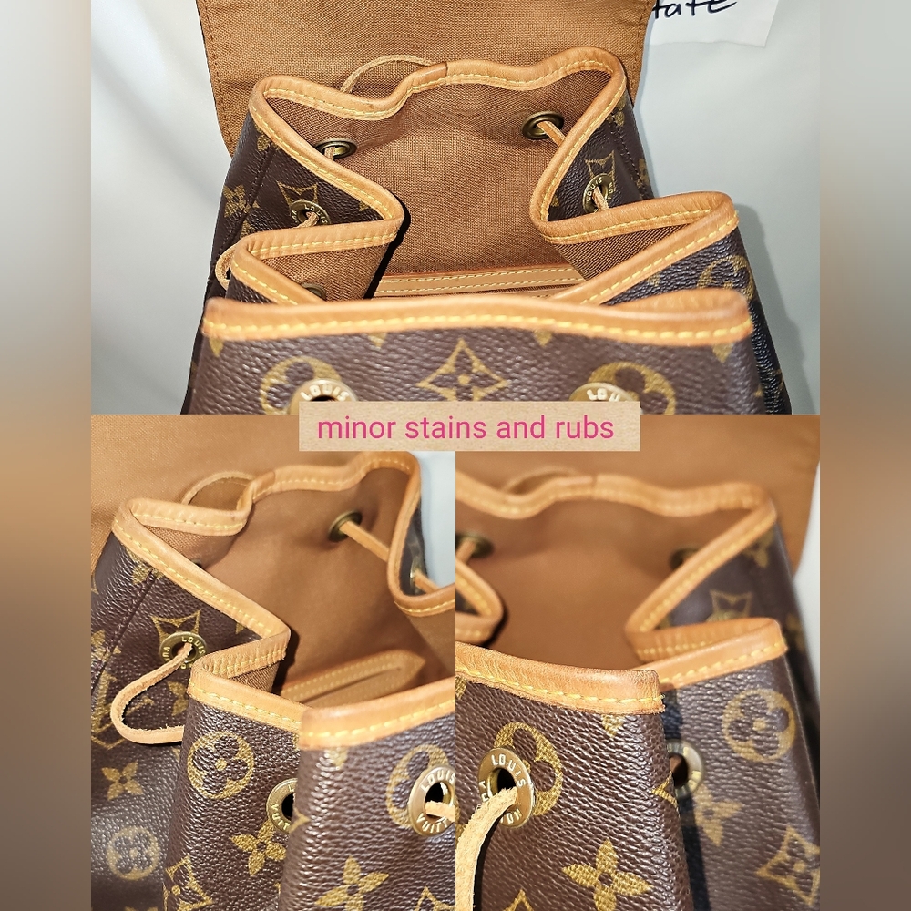 🔥Authentic 🔥 Louis Vuitton Brown Monogram Backpack - Picture 14 of 15